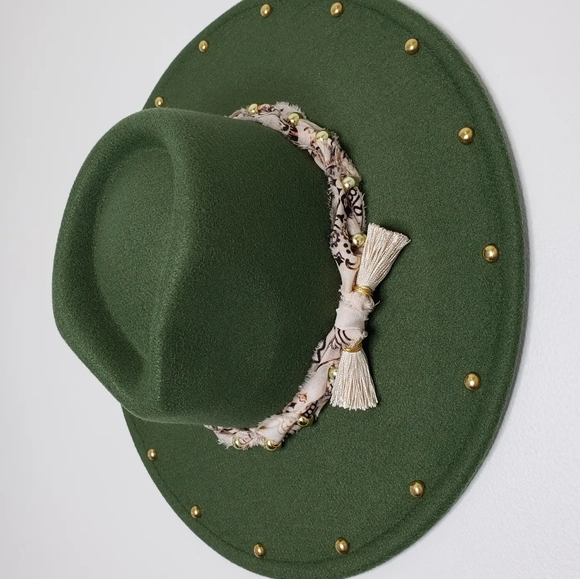 Evergreen Vegan Rancher Hat - Custom Made to Order main image 4